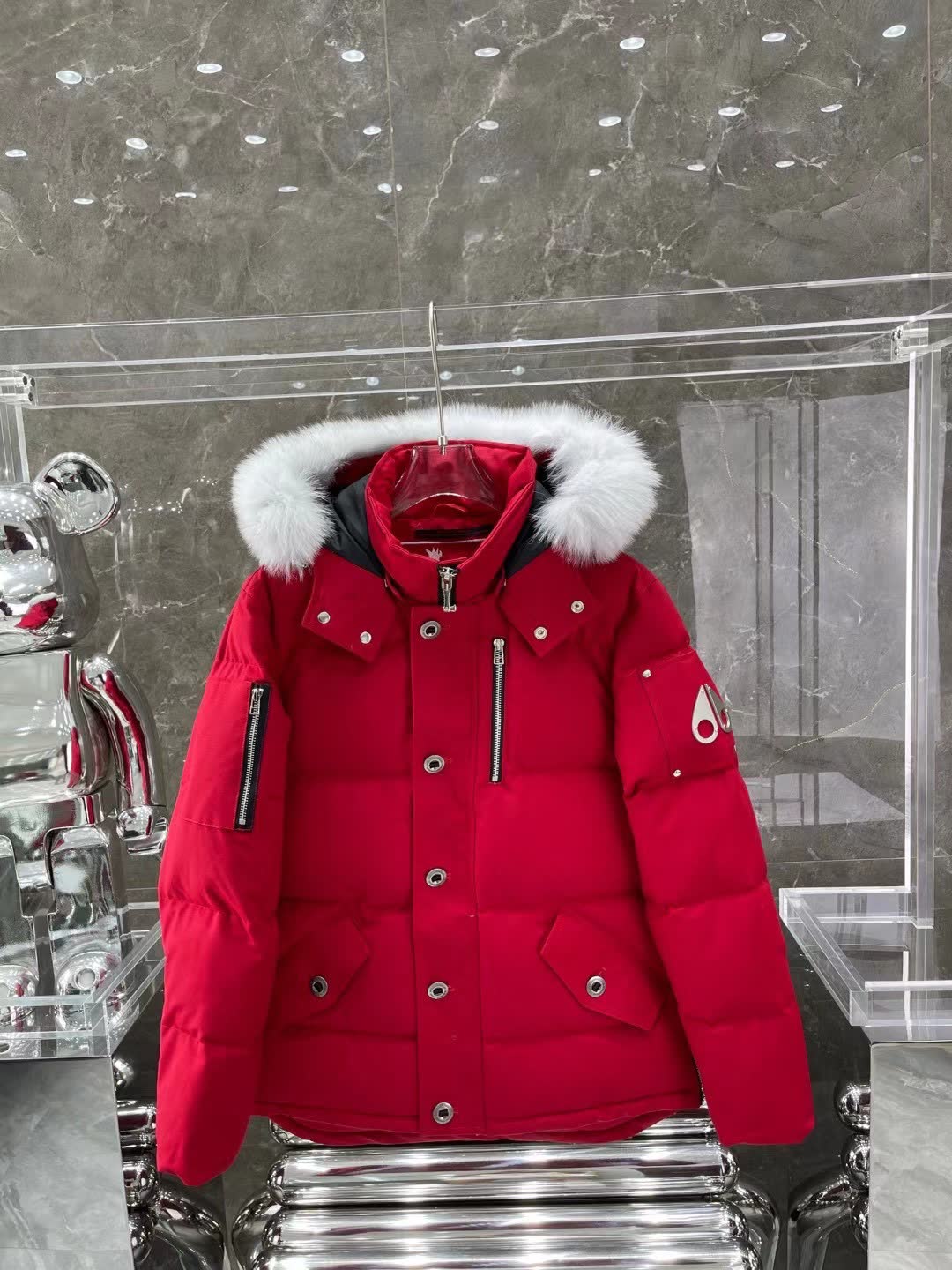 Moose Knuckles Hooded Down Jacket Moose Knuckles Hooded Down Jacket